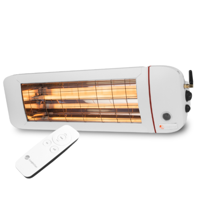 5100315-ComfortSun-Heating-Bluetooth-rc-1400Watt-Wit-Low-Glare-aan©www.breedex.com