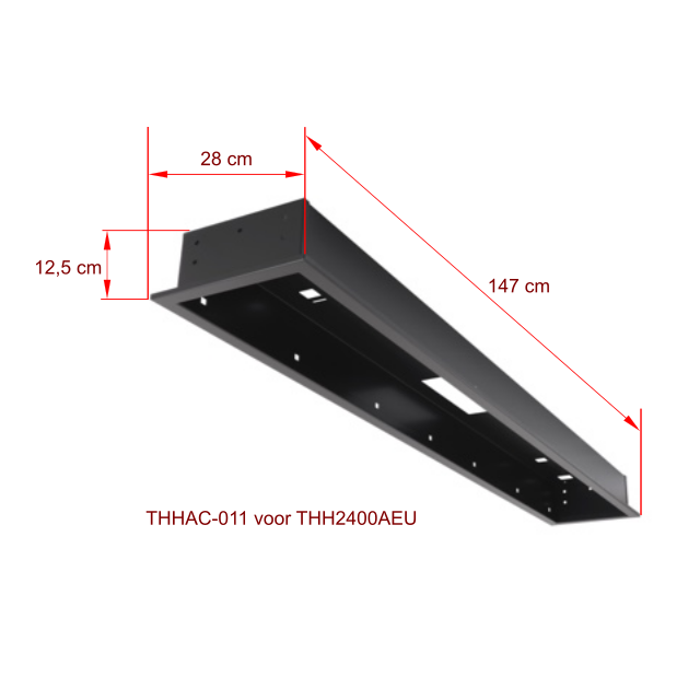 Heatstrip-THHAC-011maten-zwart©www.breedex.com